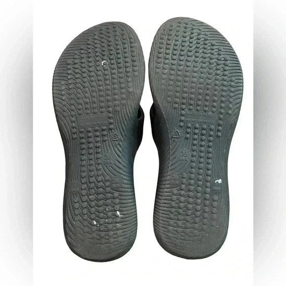 Rider Pink & Black Thong Sandal Size 36/6 - Picture 9 of 10